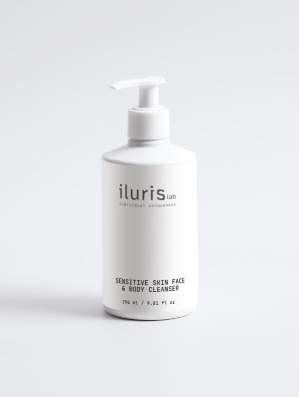 iluris Lab Sensitive Skin Face & Body Cleanser ,270 ml
